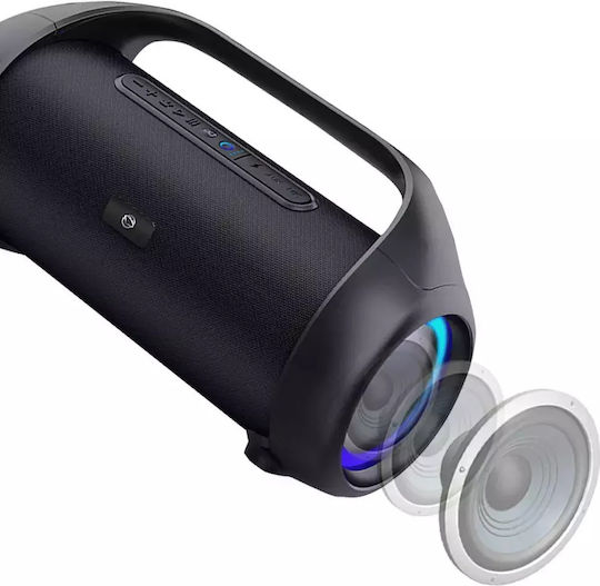 Manta Ηχείο Bluetooth 180W με Διάρκεια Μπαταρίας έως 9 ώρες Μαύρο SPK310