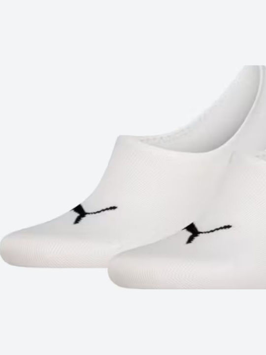 PUMA Αθλητικές Κάλτσες Λευκές 2 Ζεύγη