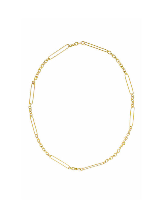 Gold necklace 14K Blogger Style XLong Elite 5891