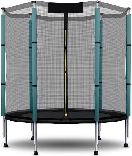 NEO Sport Trambulină În Aer Liber Diametru 140 cm cu Net De Protecție și Scară