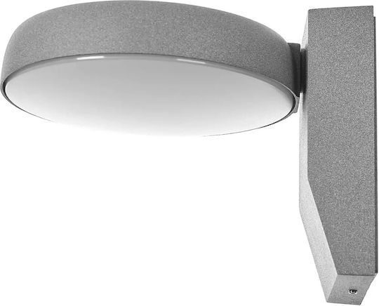 Стенно Външно Осветително Тяло LED 12W с Естествено бяло Светлина