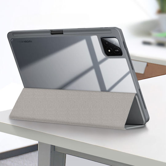 Flip Cover Ανθεκτική Γκρι (Xiaomi Pad 6S Pro 12.4)