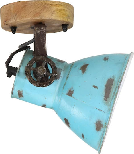 vidaXL Lamp Wall with Socket E27 Bronze 11.5x11.5x25cm