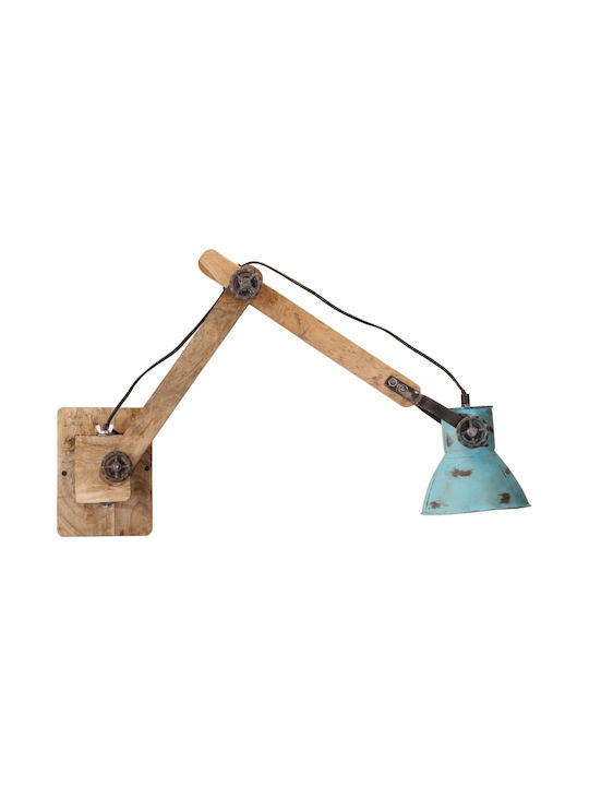 vidaXL Vintage Lamp Wall with Socket E27 Bronze 20x15x20cm