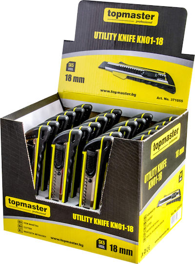 Topmaster Folding Knife Security with Blade Width 18mm