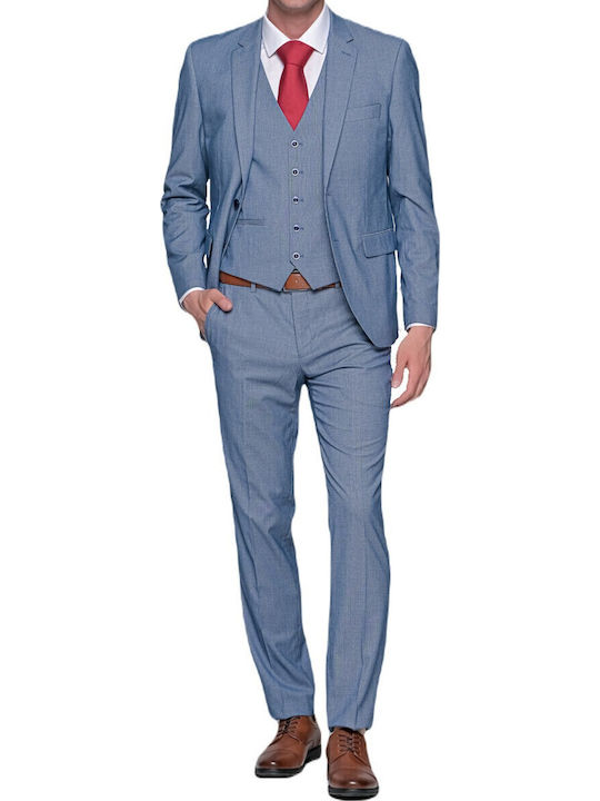 Men's Groom's Suit Raf Blue