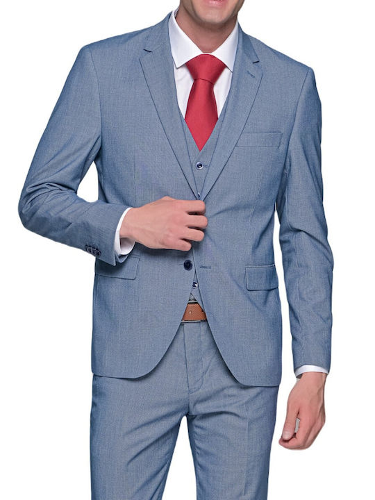 Men's Groom's Suit Raf Blue