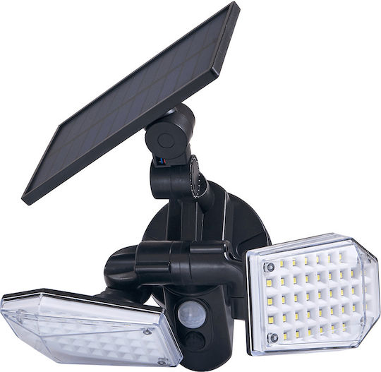 Lvt Waterproof Solar LED Flood Light 15W Cold White 6000K with Motion Sensor IP65