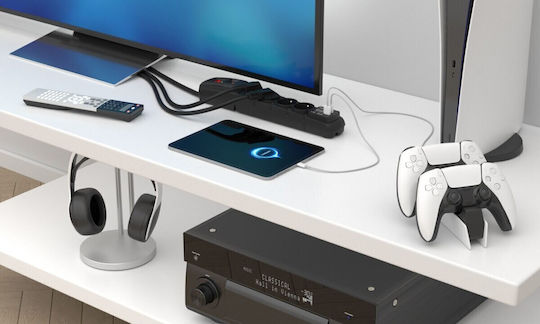 Acar Πολύπριζο Aσφαλείας 4 Θέσεων με 1 USB-A, 1 USB-C και Καλώδιο 3m Γαλλίας (Type E)