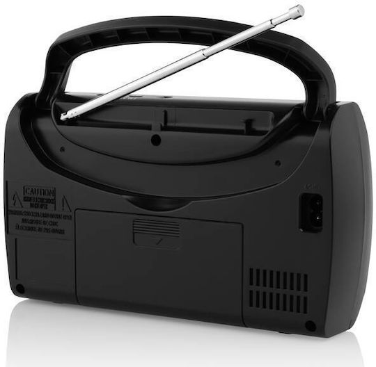 JVC RA-E321B Radio portabil Cu baterie Negru