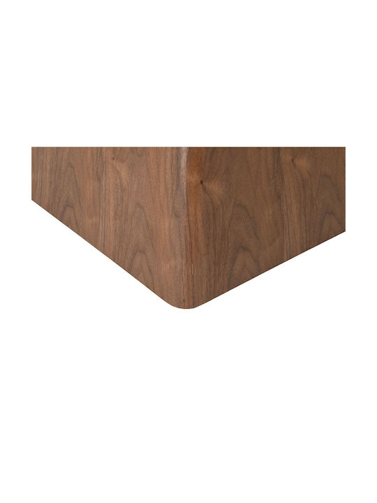 Totem Table Dining Room with Marble Surface White 120x120x120cm