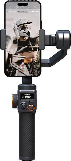 Hohem iSteady M6 Phone Gimbal with 3 Axis Stabilization and 18 Operating Hours Black