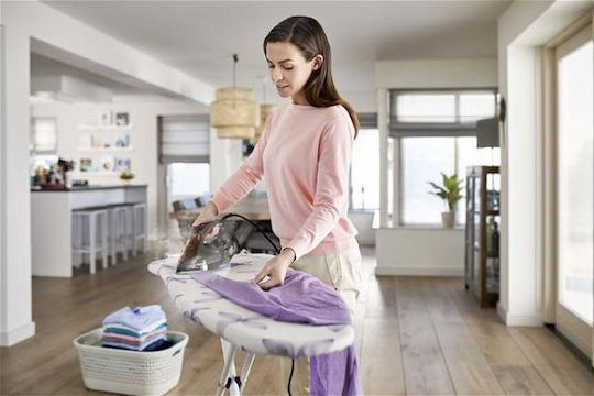 Philips PowerLife Σίδερο Ατμού 2600W με Ανοξείδωτη Πλάκα και Συνεχόμενη Παροχή 45gr/min