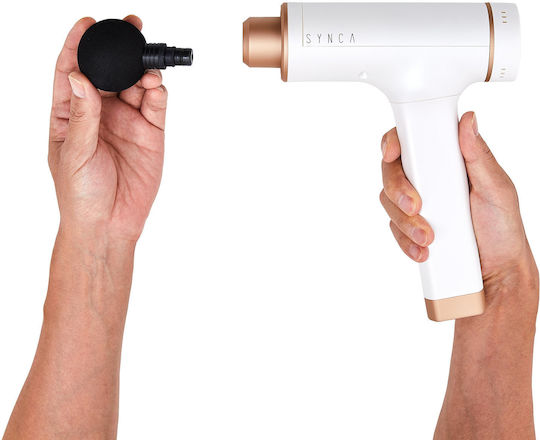 Synca Kitta Waffe Massage für den Körper mit Vibration Weiß