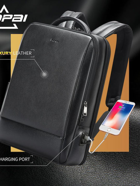 Bopai Laptop Backpack for 15.6" Laptop with USB Port in Black Colour 61-123081-BLACK