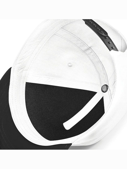 Beechfield Kids' Hat Jockey Fabric Totoro From My Neighbor Totoro White