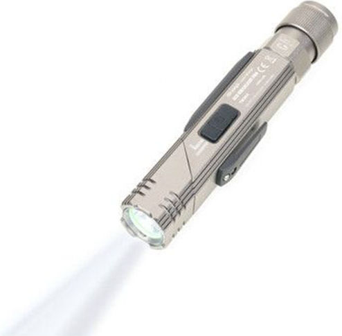 Troika Pro Rechargeable LED Flash Light IPX4 with Maximum Brightness 200lm