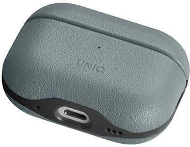 Uniq Θήκη Δερματίνης σε Μπλε χρώμα για Apple AirPods 1 / AirPods 2