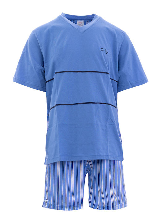 Billy Sabbado Men's Summer Pajamas Set BLUE