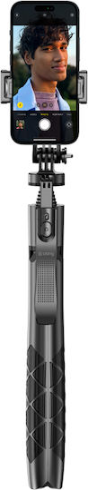 Crong SelfieGo Ultra Handy-Stative Bluetooth-Schwarz