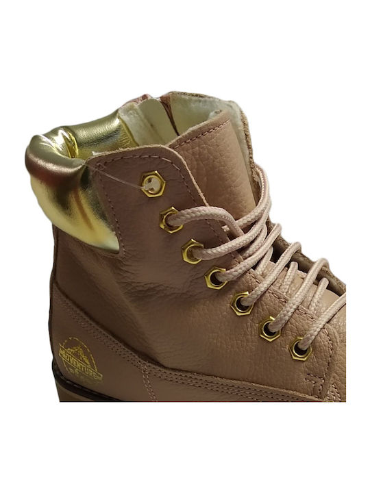 Adam's Shoes Boots Beige