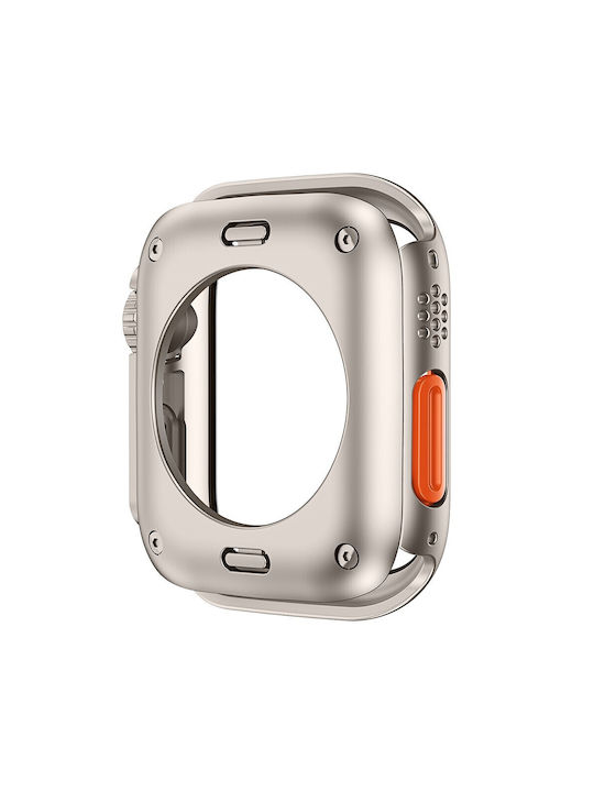 Plastikhülle mit Glas Starlight für Apple Watch 41mm