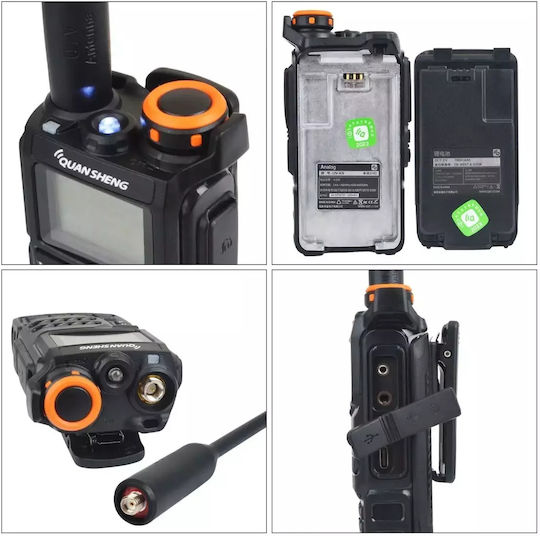 Quansheng Uv-5k Ασύρματος Πομποδέκτης UHF/VHF 5W