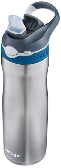Contigo Thermal Flasche Thermosflasche Rostfreier Stahl 590ml Silver