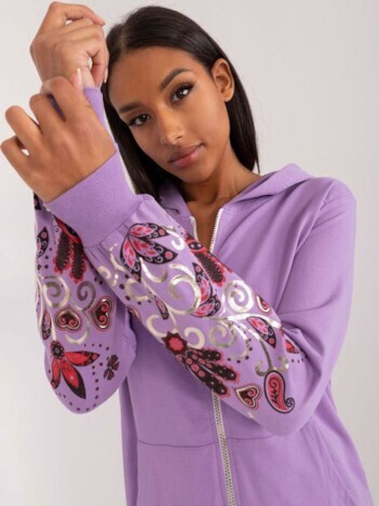 Relevance Women's Cardigan Light Violet