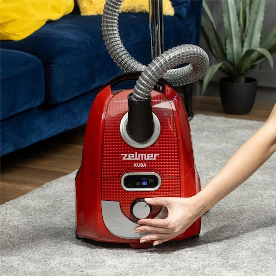 Zelmer ZVC335 Aspirator 650W cu sac 3lt Roșie
