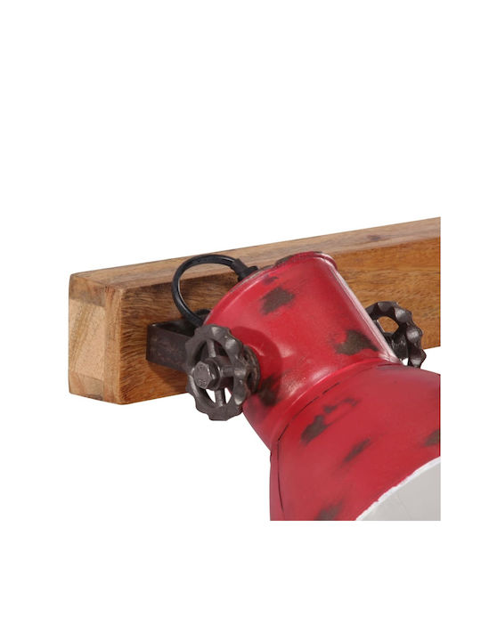 vidaXL Lamp Wall with Socket E27 Bronze 45x25cm