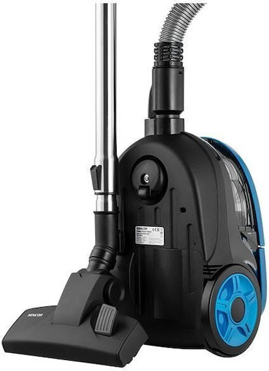 Sencor SVC 1035TQ Ηλεκτρική Σκούπα 750W με Κάδο 1lt Μαύρη