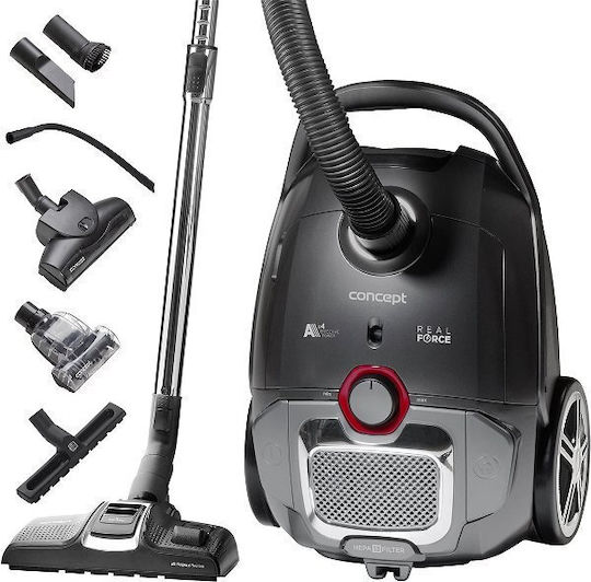 Concept VP8290 Staubsauger 700W Eingetütet 3Es Schwarz
