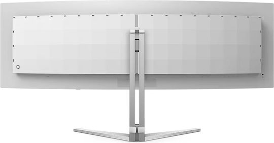 Philips Qdoled HDR Gebogener UltraWide QD-OLED HDR Gebogener Spiele-Monitor 48,9" 5120x1440 144Hz mit Reaktionszeit 0,03ms GTG Silber