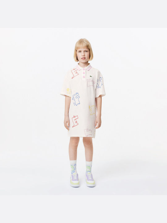 Lacoste Kids Dress Striped Multicolour