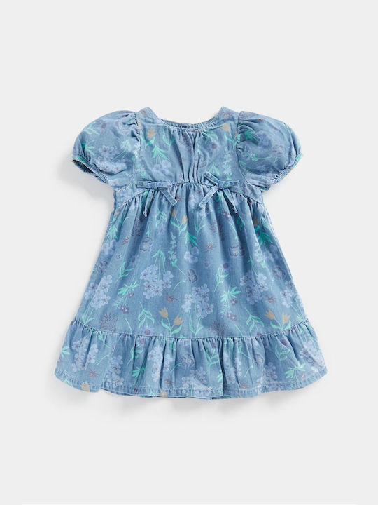 Rochie pentru Copii Gin Floral Albastru