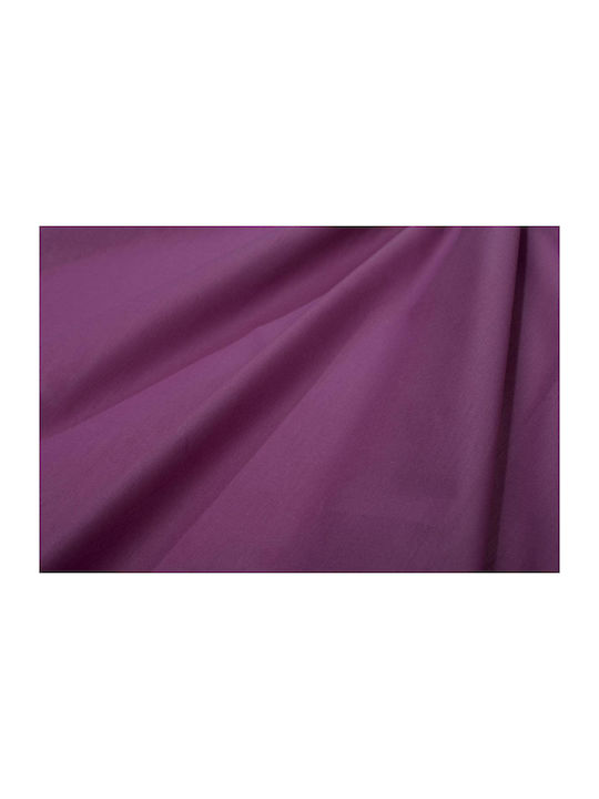 Dimcol Σετ Σεντόνια Υπέρδιπλα 220x240εκ. Solid Dark Magenta 4τμχ