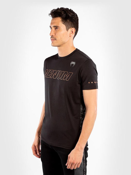 Venum Men's Athletic T-shirt Short Sleeve Black/bronze