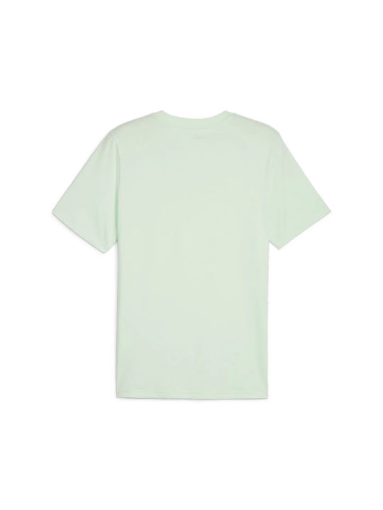 Puma Ess+ Herren T-Shirt Kurzarm Grün