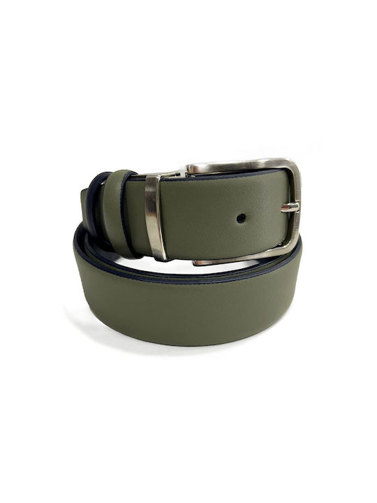 Tresor Men's Double Sided Belt Green