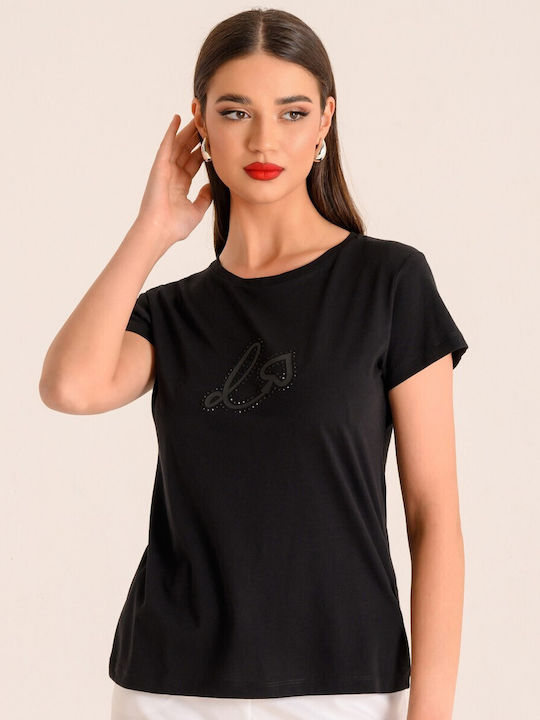 Derpouli Women's T-shirt Black