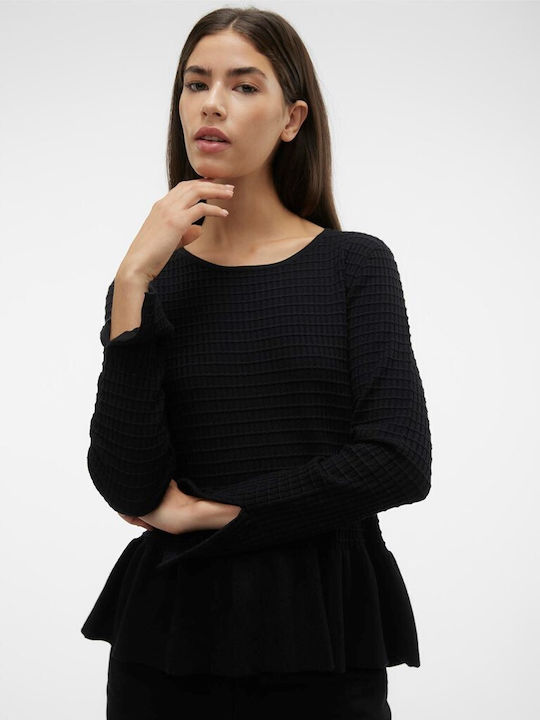 Vero Moda Women's Long Sleeve Sweater Black