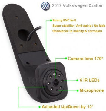 Mercedes-Benz Cameră auto pentru mersul înapoi cu vedere pe timp de noapte pentru Mercedes-Benz Sprinter Volkswagen Artizan