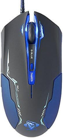 E-Blue Auroza EMS144BK Gaming Gaming Maus 3500 DPI Blau