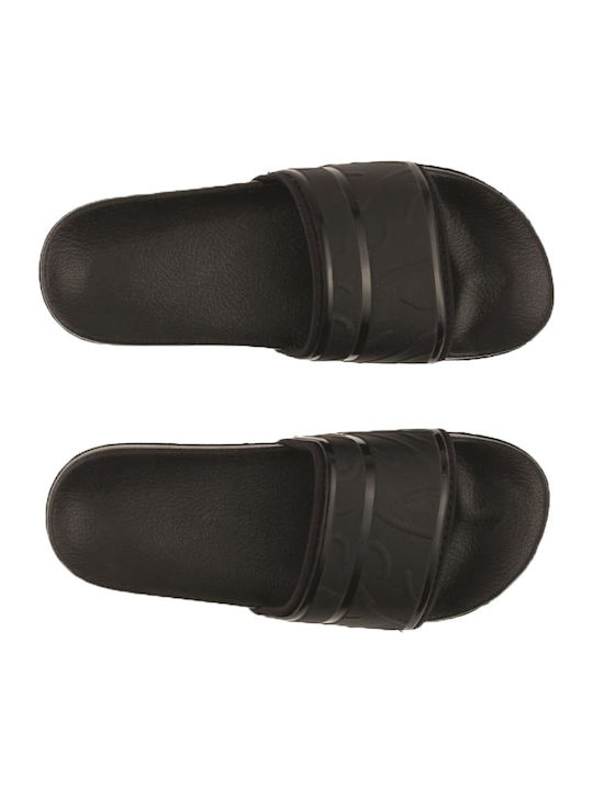 Men's Black Slides