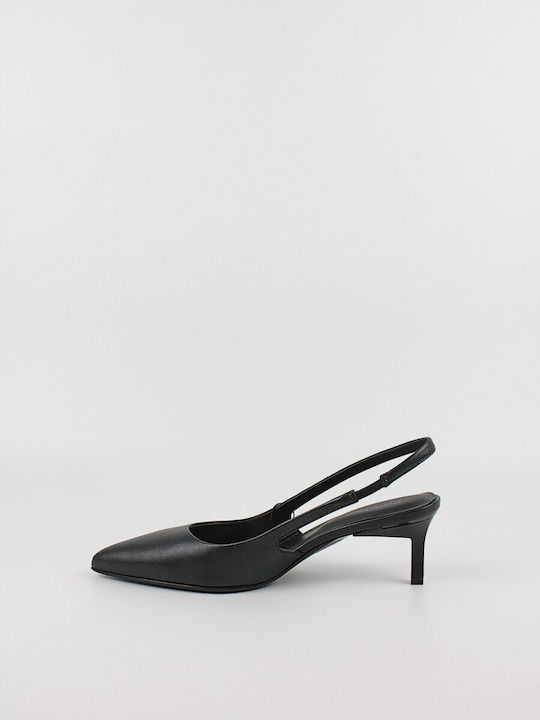 Calvin Klein Black Heels with Strap