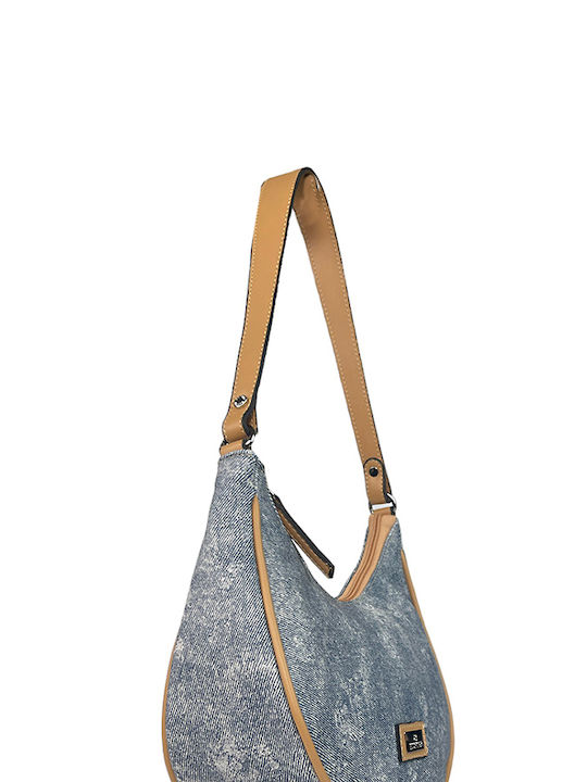 Hunter Hobo Damen Tasche Schulter Blau