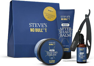 Steve's No Bull***t Old School Shaving Box 250ml