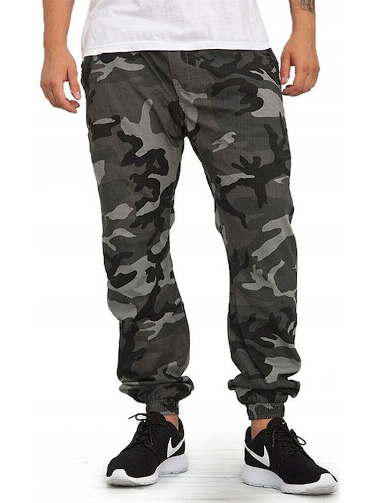 Pantaloni de jogging Camo Ripstop Ripstop pentru bărbați URBAN CLASSICS - DARKCAMO - TB1148-DKCAM