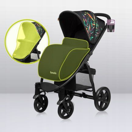 Lionelo Annet Plus Baby Stroller Suitable for Newborn Beige Sand 10.36kg